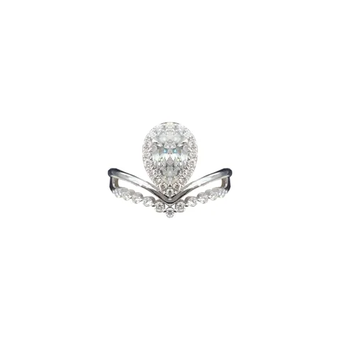 Chaumet Joséphine Aigrette Ring 083297 White Gold, Diamonds Customized Edition 1