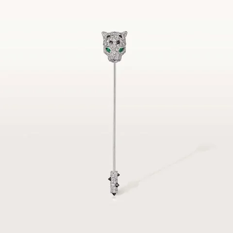 Cartier Panthère De Cartier Brooch N5300310, White Gold, Emeralds, Onyx, Diamonds1