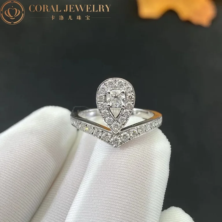 Chaumet Josephine Aigrette Ring 083510 White Gold Diamond 5