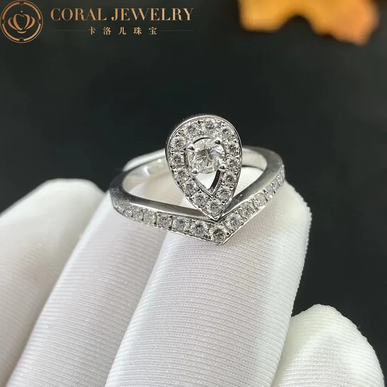 Chaumet Josephine Aigrette Ring 083510 White Gold Diamond 4