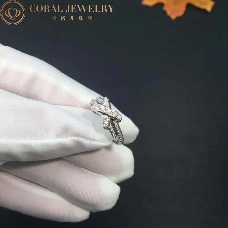 Chaumet Jeux De Liens Ring 081293 White Gold, Diamonds 7