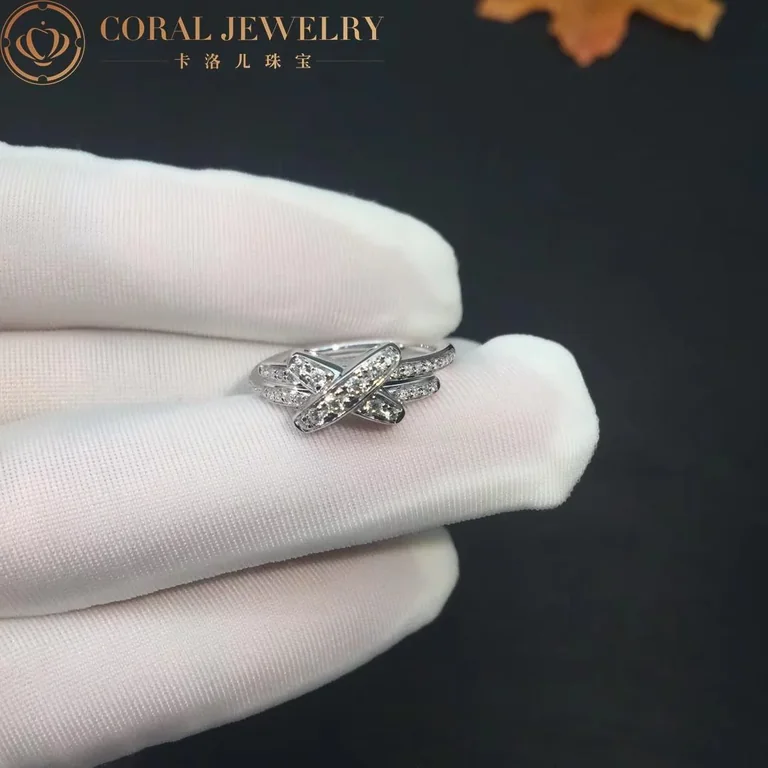 Chaumet Jeux De Liens Ring 081293 White Gold, Diamonds 6