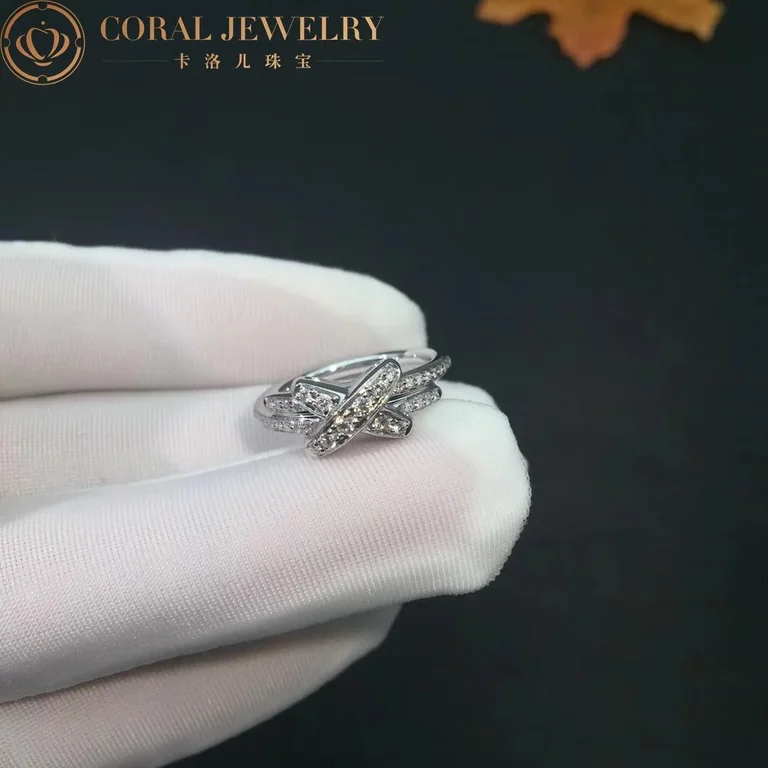 Chaumet Jeux De Liens Ring 081293 White Gold, Diamonds 5