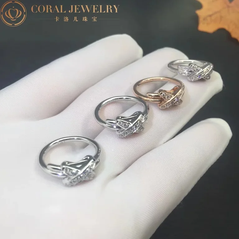 Chaumet Jeux De Liens Ring 081293 White Gold, Diamonds 4