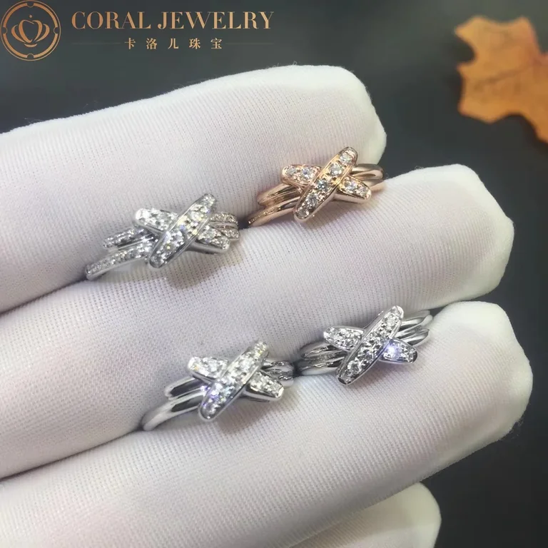 Chaumet Jeux De Liens Ring 081293 White Gold, Diamonds 2