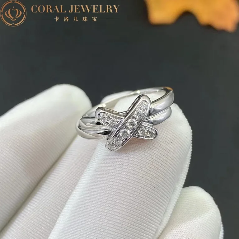 Chaumet Jeux De Liens Ring 081240 White Gold, Diamonds Chaumet Jeux De Liens Ring 081240 White Gold, Diamonds 5