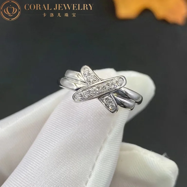 Chaumet Jeux De Liens Ring 081240 White Gold, Diamonds 3