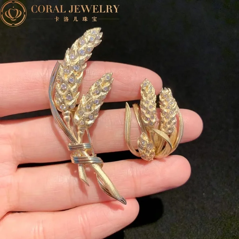 Chaumet Jardins l?�pi de Bl� de Chaumet Ring 083255 Yellow Gold Diamonds 3