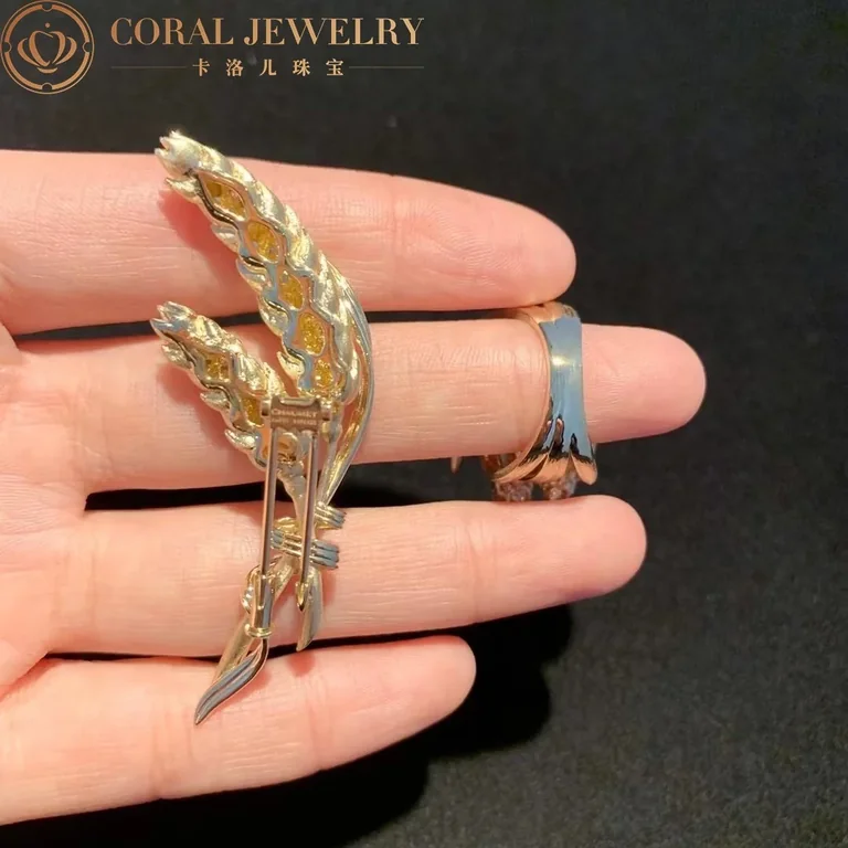 Chaumet Jardins l?�pi de Bl� de Chaumet Ring 083255 Yellow Gold Diamonds 4