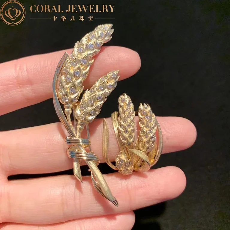 Chaumet Jardins l?�pi de Bl� de Chaumet Ring 083255 Yellow Gold Diamonds 5