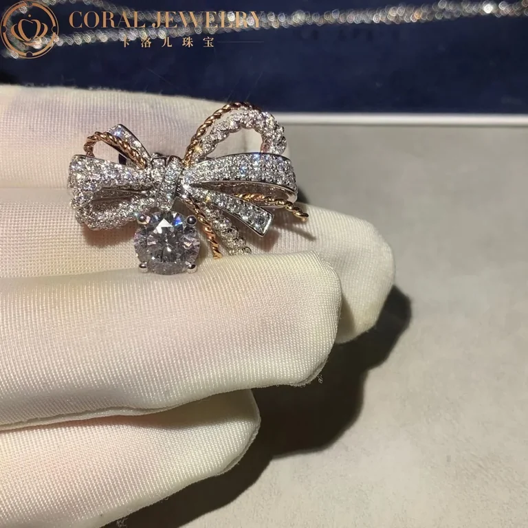 Chaumet Insolence Ring 082962 White Gold, Rose Gold, Diamonds 35