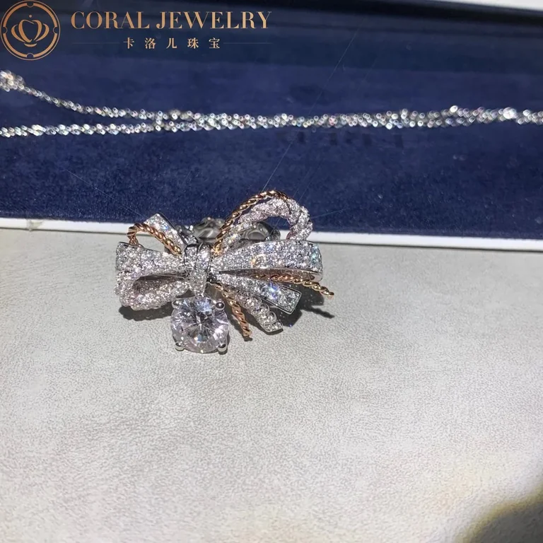 Chaumet Insolence Ring 082962 White Gold, Rose Gold, Diamonds 33