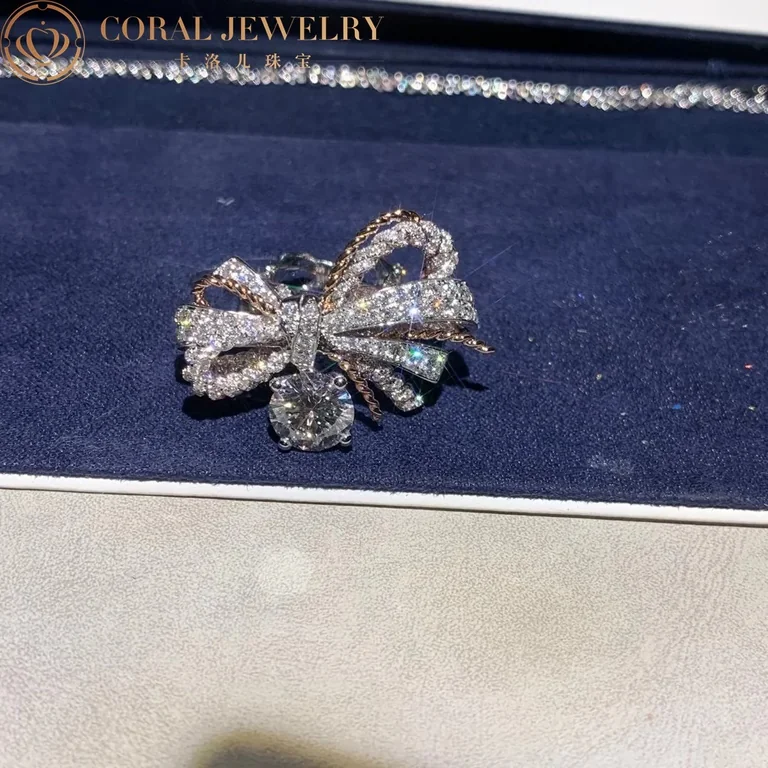 Chaumet Insolence Ring 082962 White Gold, Rose Gold, Diamonds 22