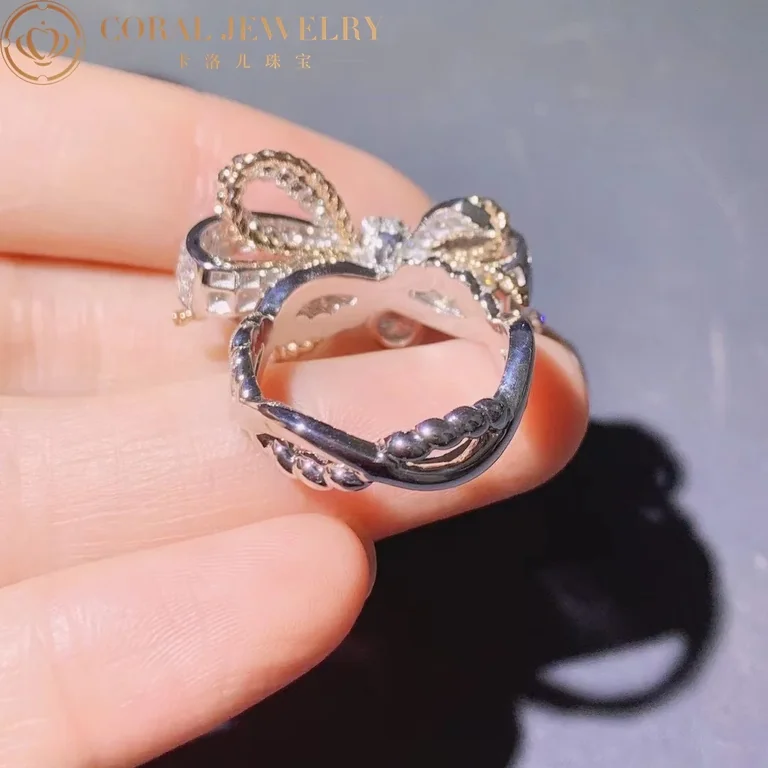 Chaumet Insolence Ring 082962 White Gold, Rose Gold, Diamonds 4