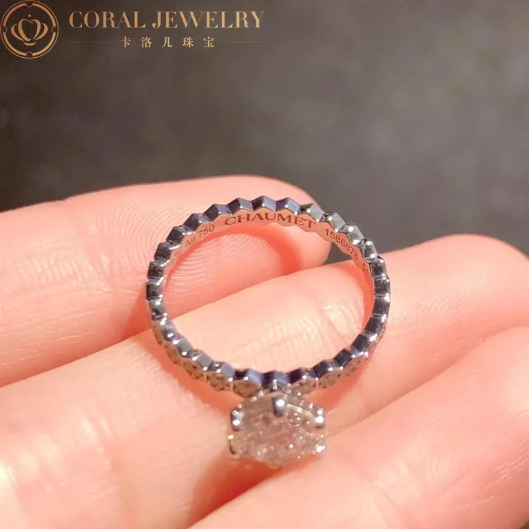 Chaumet Bee My Love Solitaire J1NK00 White Gold, Diamonds 8