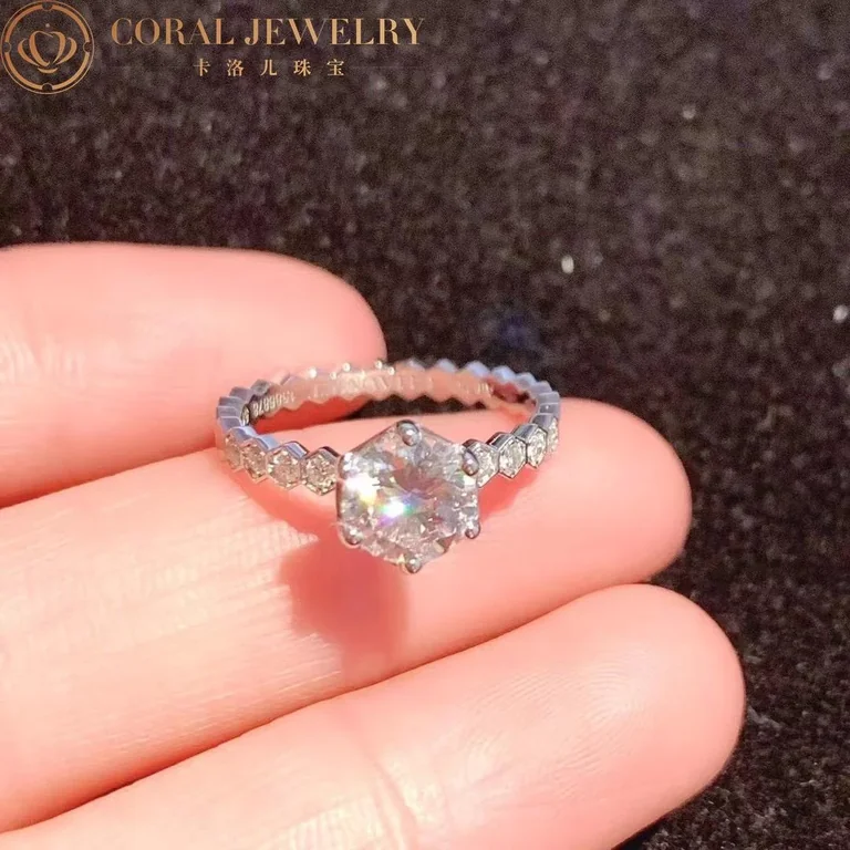 Chaumet Bee My Love Solitaire J1NK00 White Gold, Diamonds 4