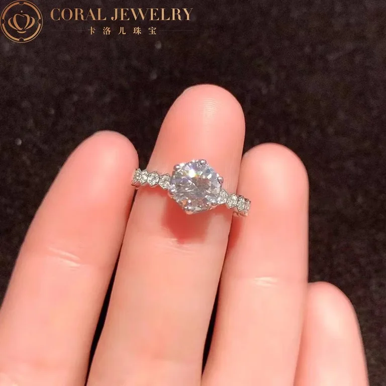 Chaumet Bee My Love Solitaire J1NK00 White Gold, Diamonds 3