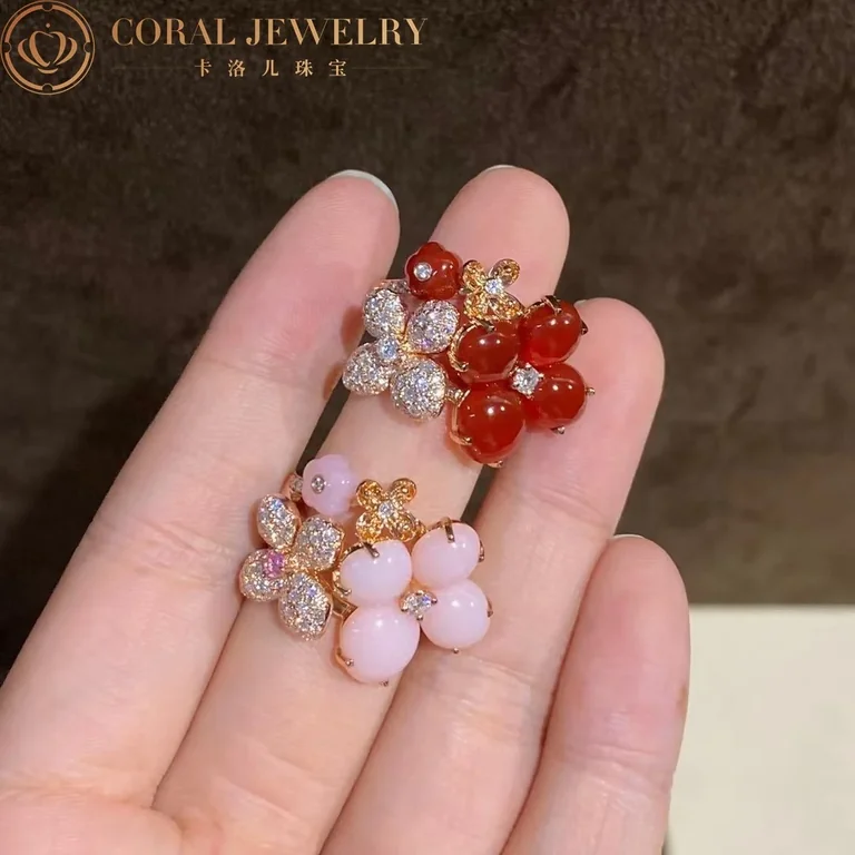 Chaumet Hortensia Carnelian and White Diamonds Ring3