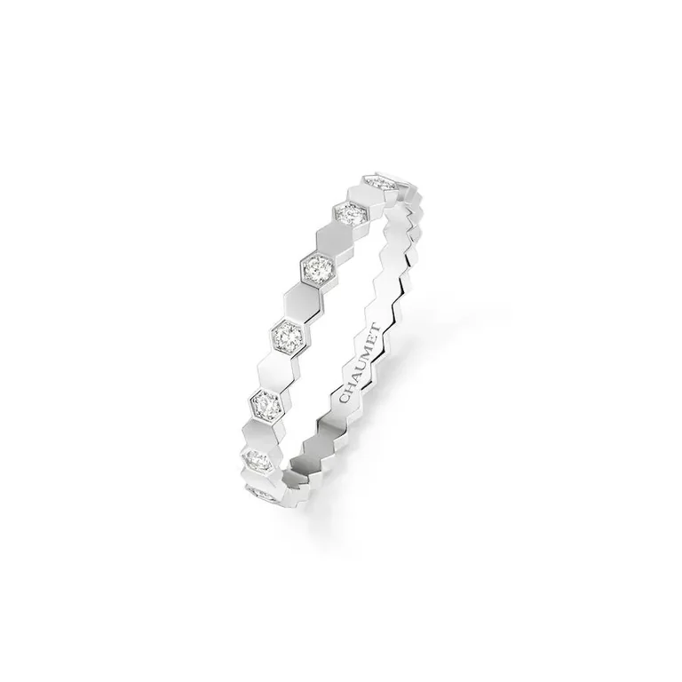 Chaumet Bee My Love Ring 081890 White gold diamonds 2.5 mm 2