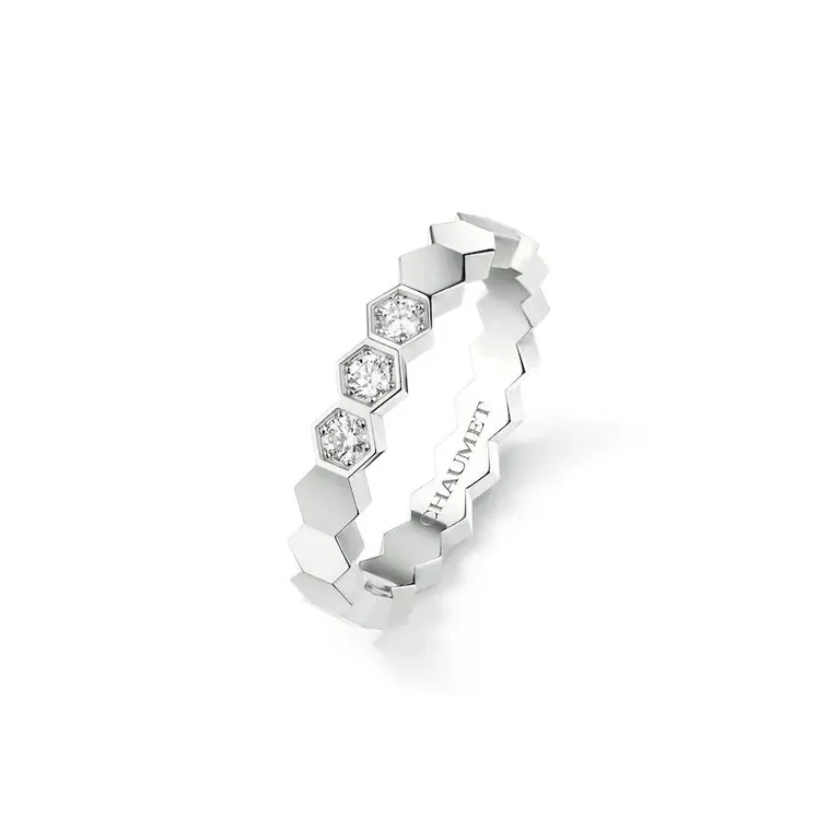 Chaumet Bee My Love Ring 083360 White gold diamonds 3.5mm 2