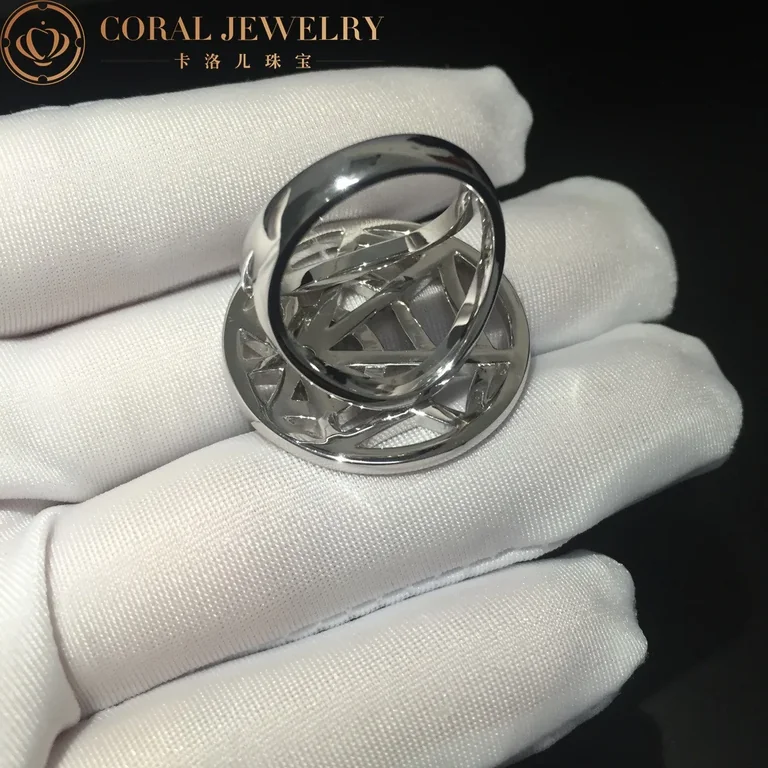Chaumet Attrape Moi White Gold Diamond Ring Coral 22