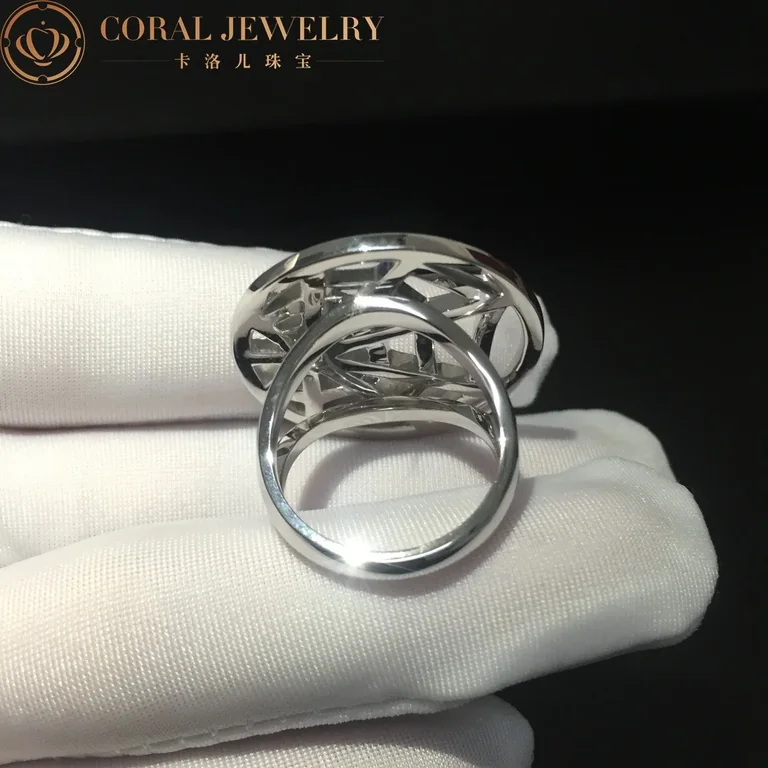 Chaumet Attrape Moi White Gold Diamond Ring Coral 33