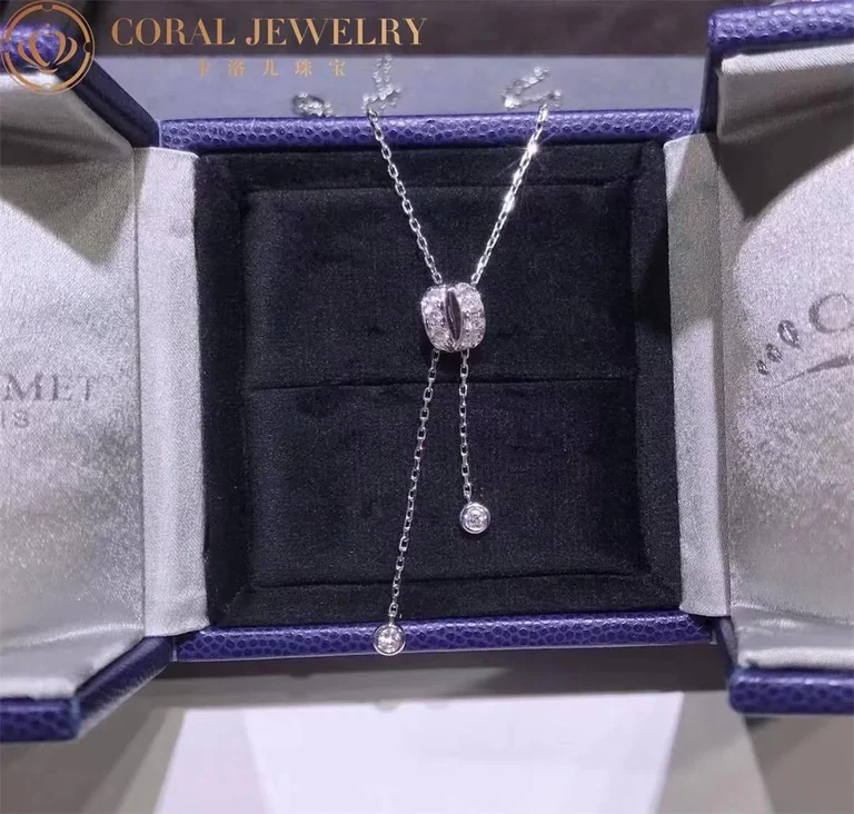 Chaumet Liens Séduction Pendant 083307 White Gold Diamonds 6