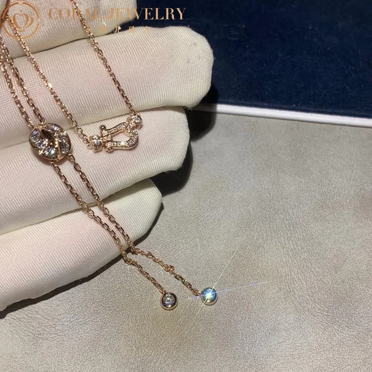 Chaumet Liens Séduction Pendant 083308 Rose Gold, Diamonds 4