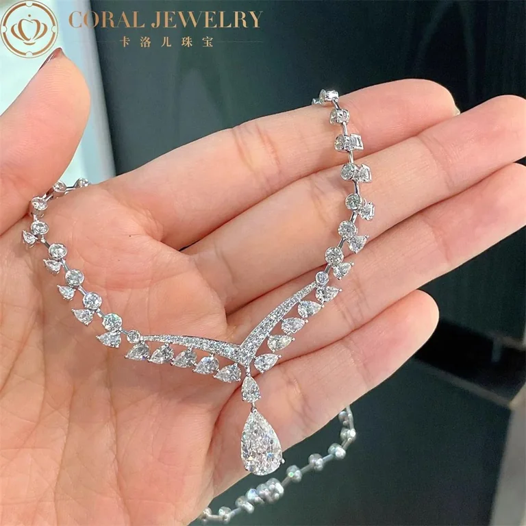 Chaumet Joséphine Valse Impériale Necklace 084105 White Gold, Diamonds 4