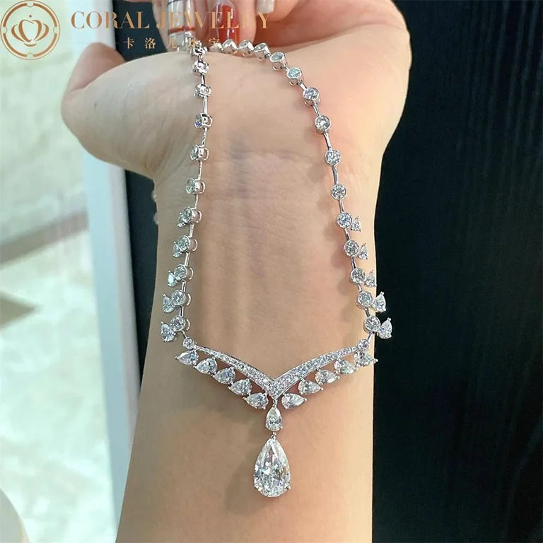 Chaumet Joséphine Valse Impériale Necklace 084105 White Gold, Diamonds 5