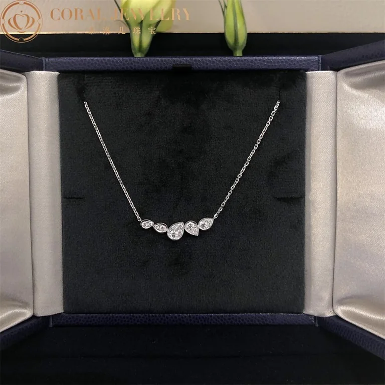 Chaumet Jos�phine Ronde D?aigrettes Necklace 083847 White Gold, Diamonds 7