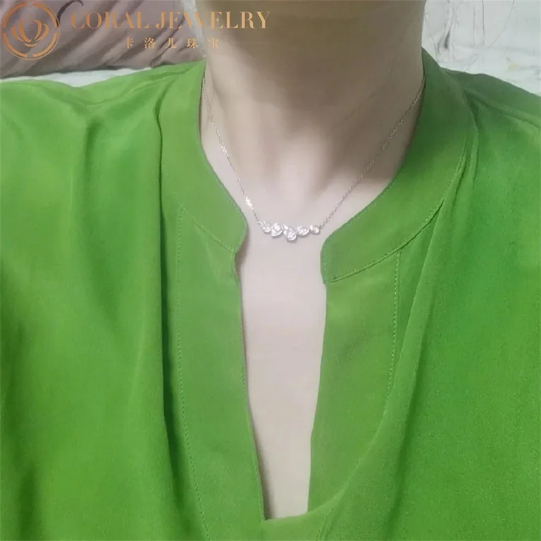 Chaumet Jos�phine Ronde D?aigrettes Necklace 083847 White Gold, Diamonds 3