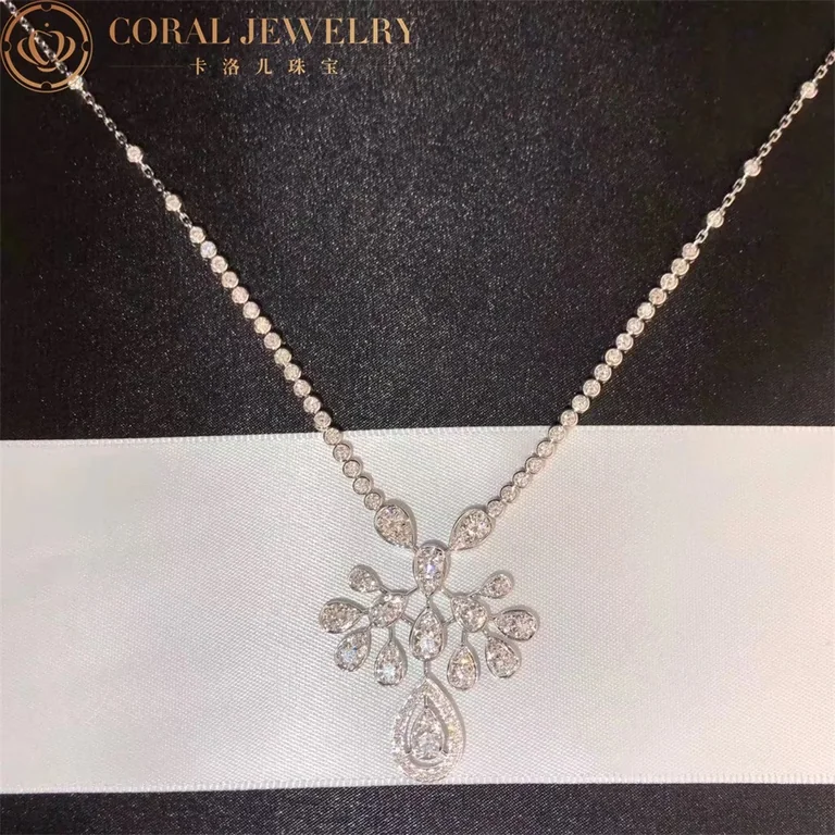 Chaumet 083166 Joséphine Aigrette Impériale Pendant White Gold Diamonds 9