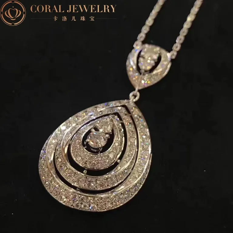 Chaumet Jos�phine 082839 ?rondes De Nuit? Pendant White Gold, Diamonds 6
