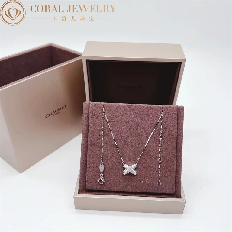 Chaumet Jeux De Liens Pendant 083219 White Gold, Diamonds 3