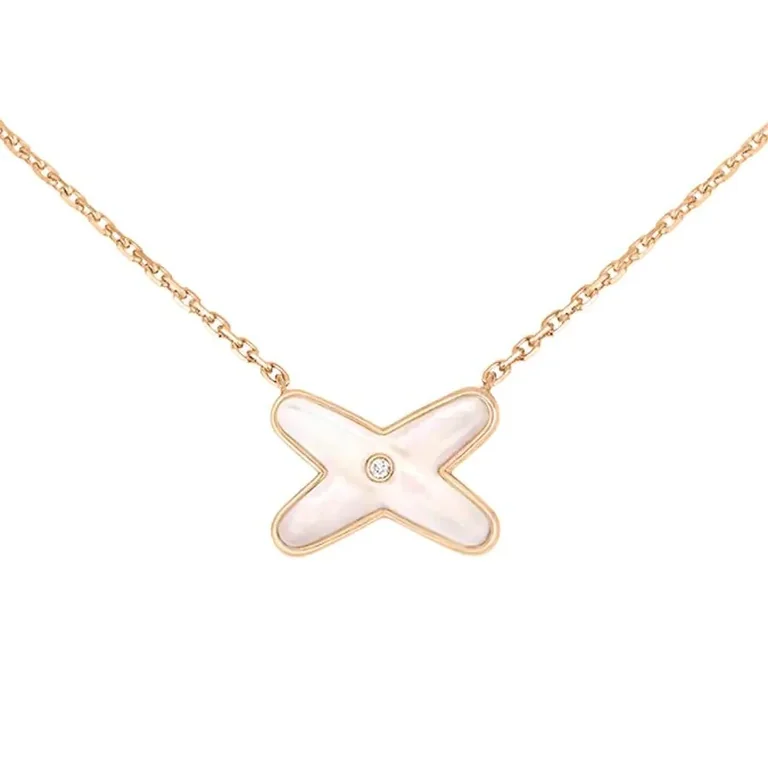 Chaumet Jeux De Liens Pendant 082930 Rose Gold Mother-of-pearl Diamond 2