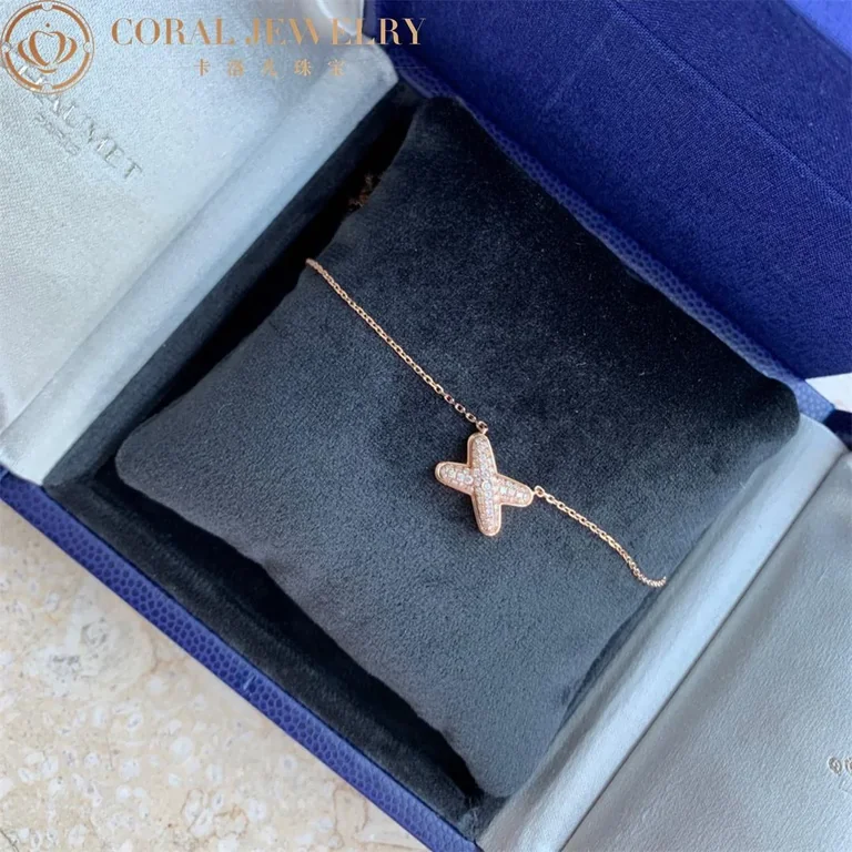 Chaumet Jeux De Liens Pendant 083221 Rose Gold Diamonds 5