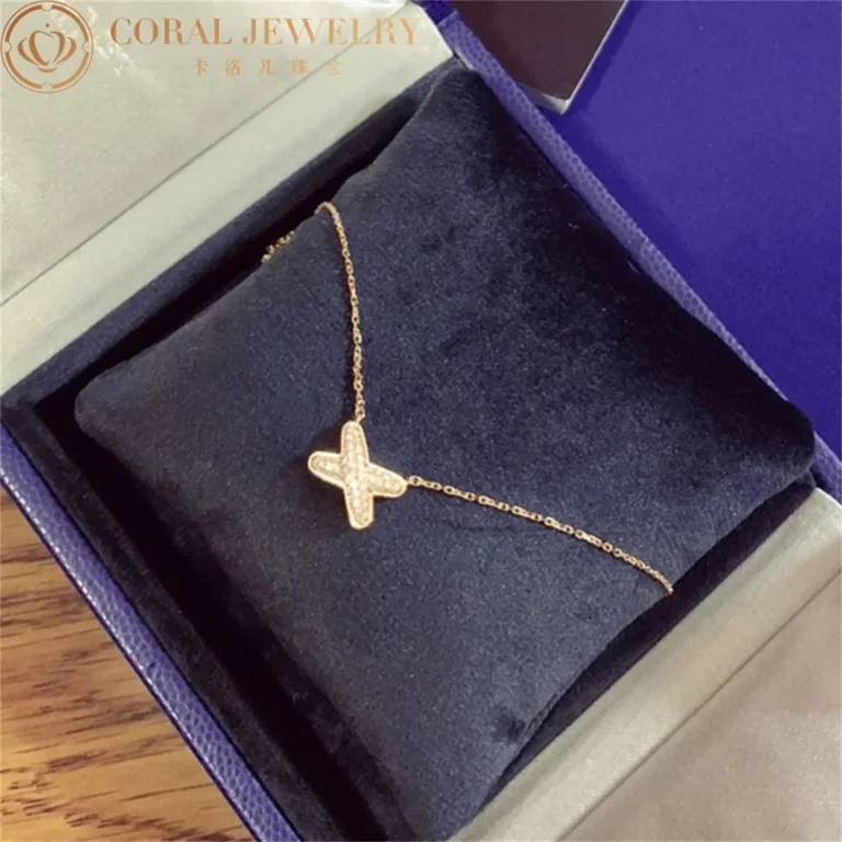 Chaumet Jeux De Liens Pendant 083221 Rose Gold Diamonds 4
