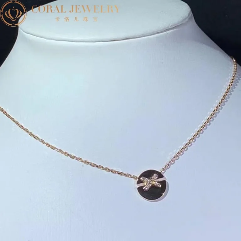 Chaumet Jeux De Liens 084218 Harmony Rose Gold Small Model Pendant 4
