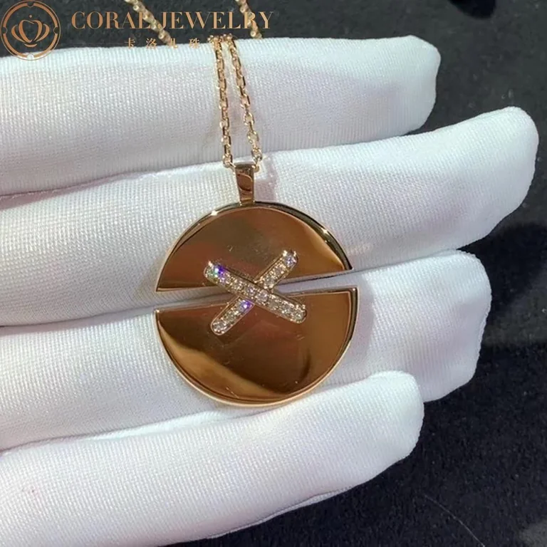 Chaumet 084495 Jeux De Liens Harmony Rose Gold Large Model Pendant 5