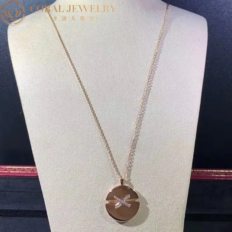 Chaumet 084495 Jeux De Liens Harmony Rose Gold Large Model Pendant 4
