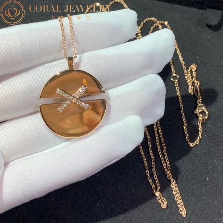 Chaumet 084495 Jeux De Liens Harmony Rose Gold Large Model Pendant 3