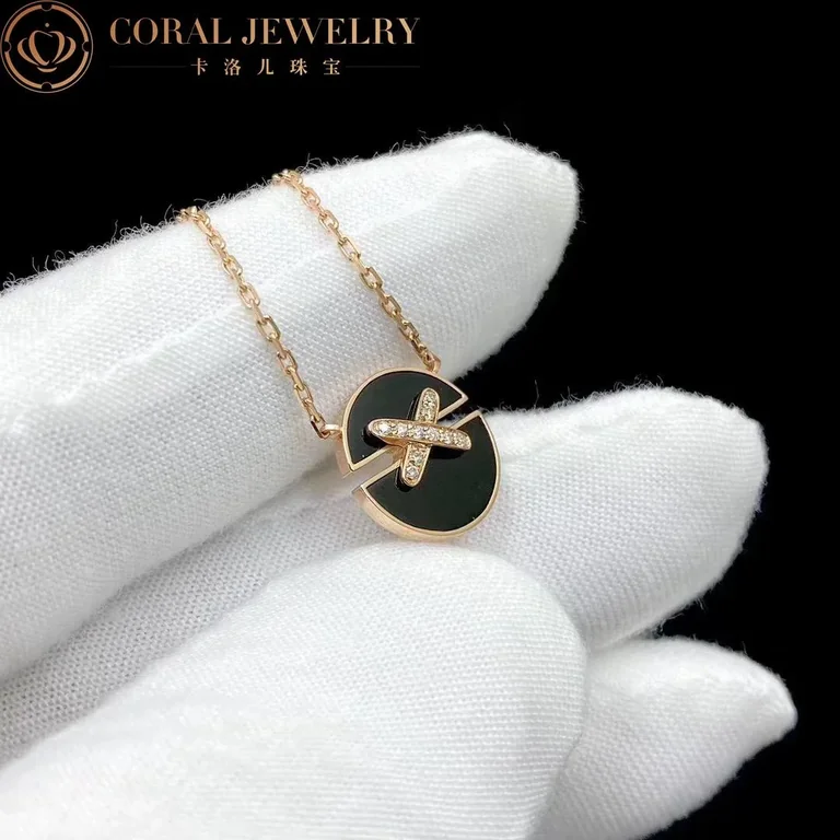 Chaumet 084426 Jeux De Liens Harmony Onyx Small Model Pendant 5