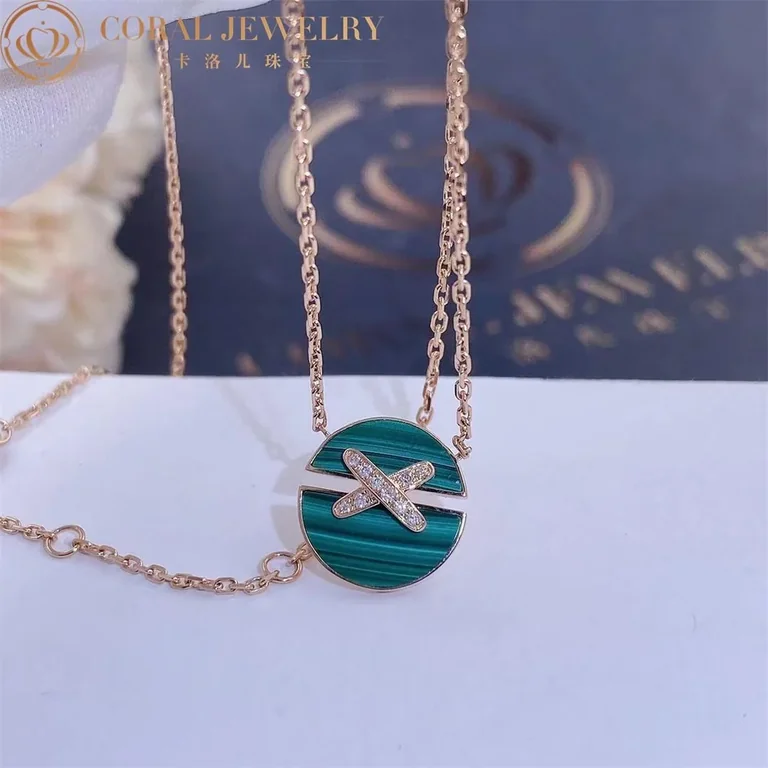 Chaumet 084427 Jeux De Liens Harmony Malachite Small Model Pendant 7