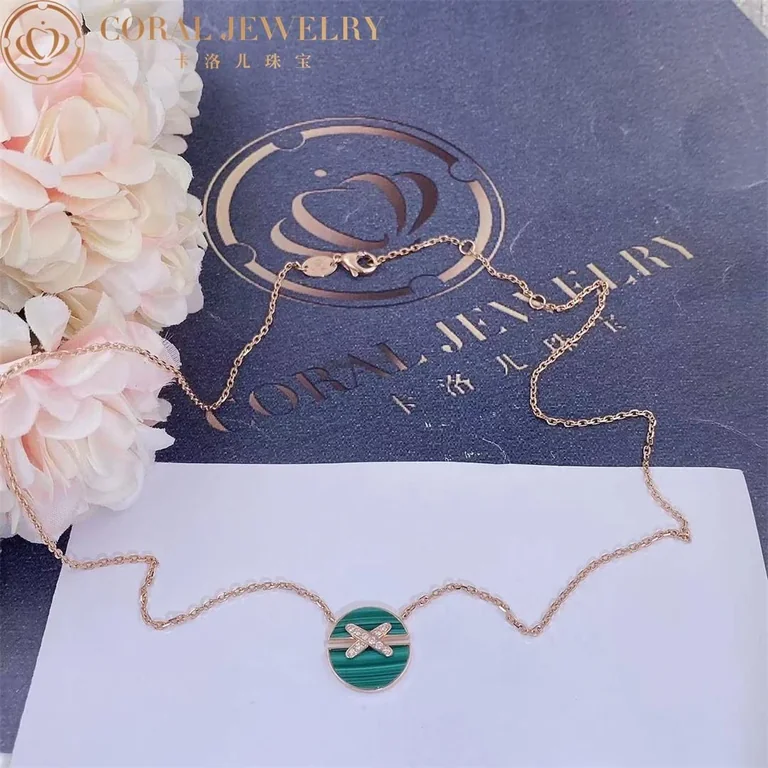 Chaumet 084427 Jeux De Liens Harmony Malachite Small Model Pendant 4