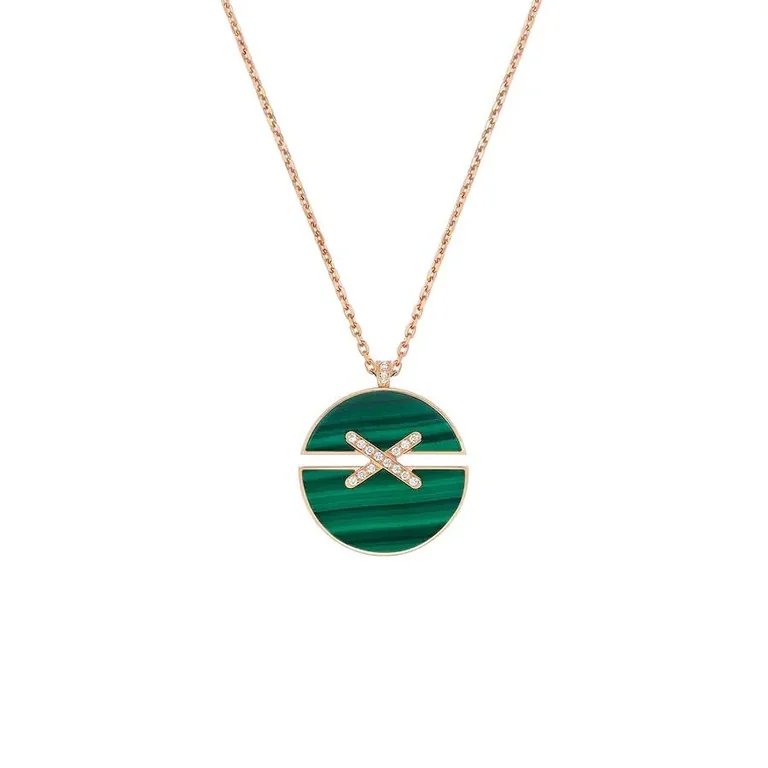 Chaumet 084682 Jeux De Liens Harmony Malachite Medium Model Pendant 2