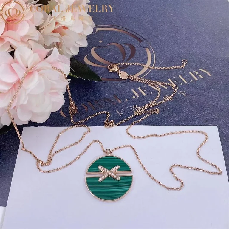 Chaumet 084682 Jeux De Liens Harmony Malachite Medium Model Pendant 6