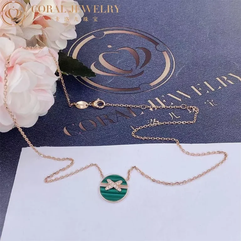 Chaumet 084682 Jeux De Liens Harmony Malachite Medium Model Pendant 5