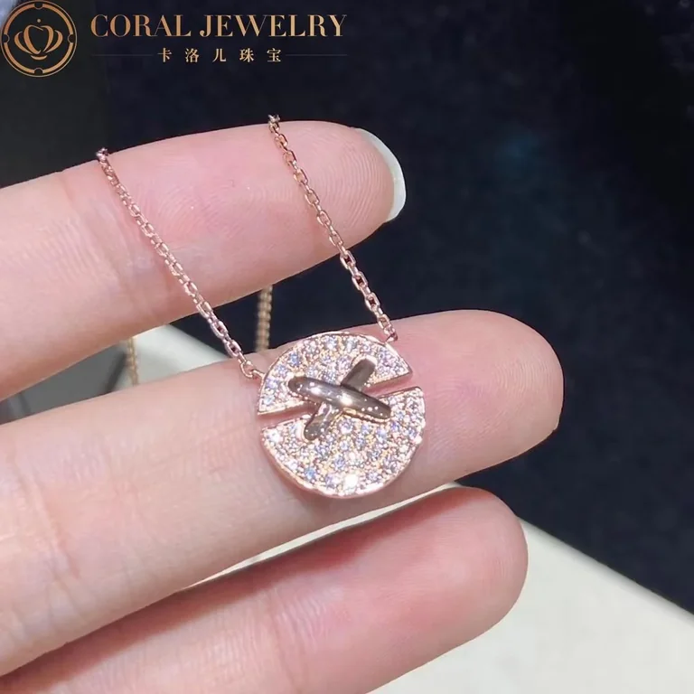 Chaumet 084221 Jeux De Liens Harmony Diamonds Small Model Pendant 4