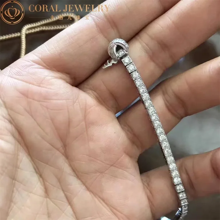 Chaumet 082937 Insolence Necklace White Gold Rose Gold Diamonds 5